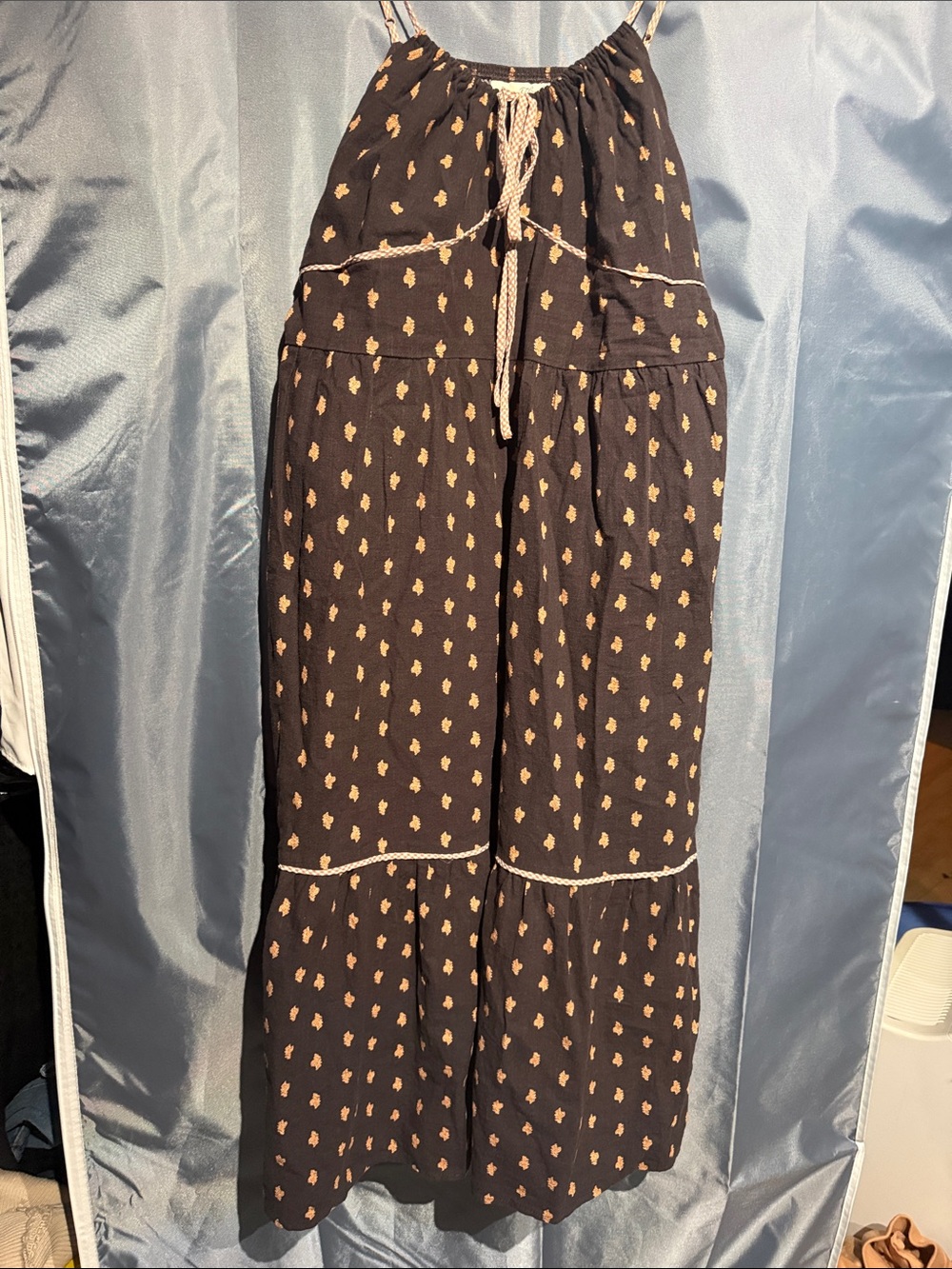 Universal thread Womens cool brown dress with adjustable straps